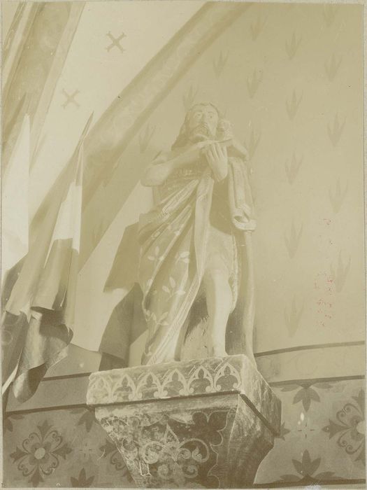 Statue : saint Jean-Baptiste