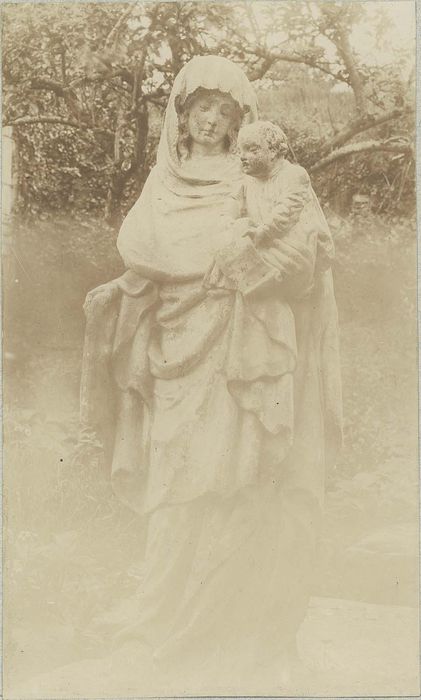statue : Vierge à l'Enfant, vue générale - © Ministère de la Culture (France), Médiathèque du patrimoine et de la photographie, diffusion RMN-GP