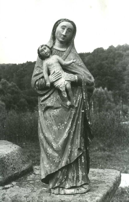 Statue : Vierge à l'Enfant dite Notre-Dame de Vellerot