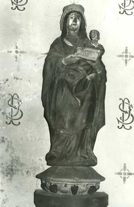 statue : Vierge à l'Enfant dite Sainte Anne