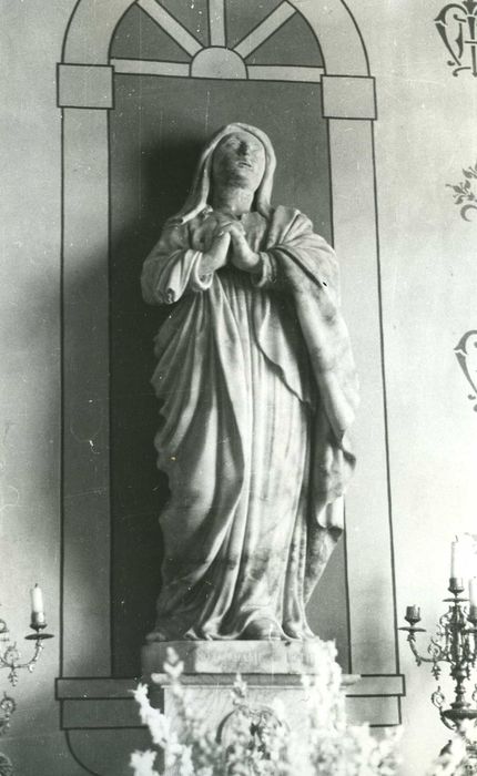 statue : Vierge de calvaire dite Notre-Dame de Pitié