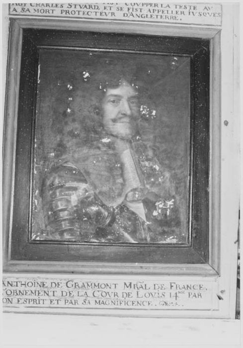 tableau : Antoine de Gramont