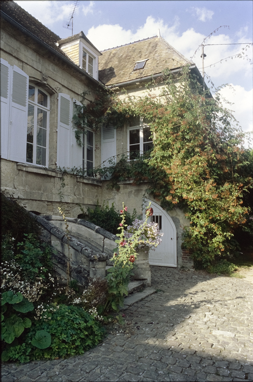 Façade et escalier