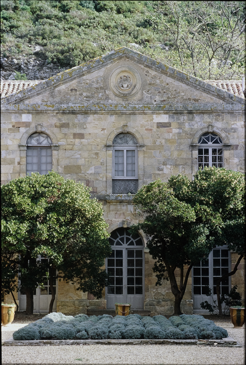 Façade du logis abbatial