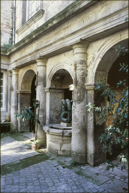 Voûtes et fontaine