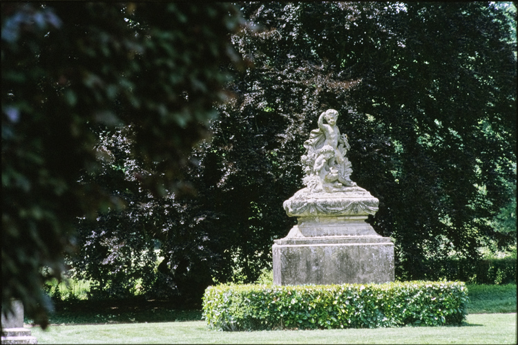 Statue, jardin