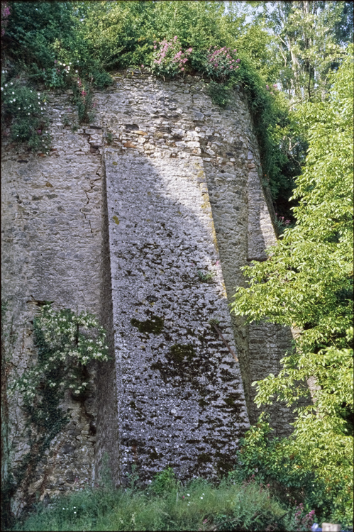 Mur du four à chaux