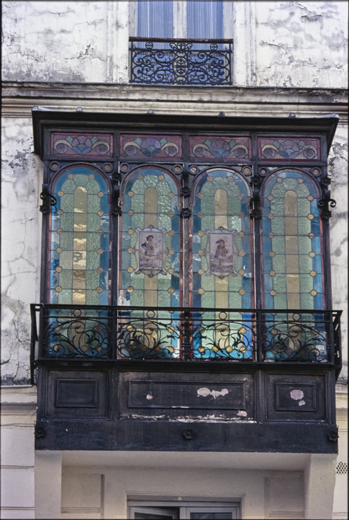 Oriel : vitraux
