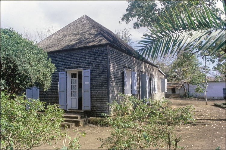 Ancienne cuisine, façade : bâtiment dit « le Pavillon »