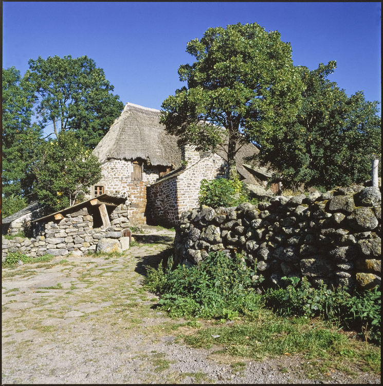 Vue partielle de la façade depuis le jardin