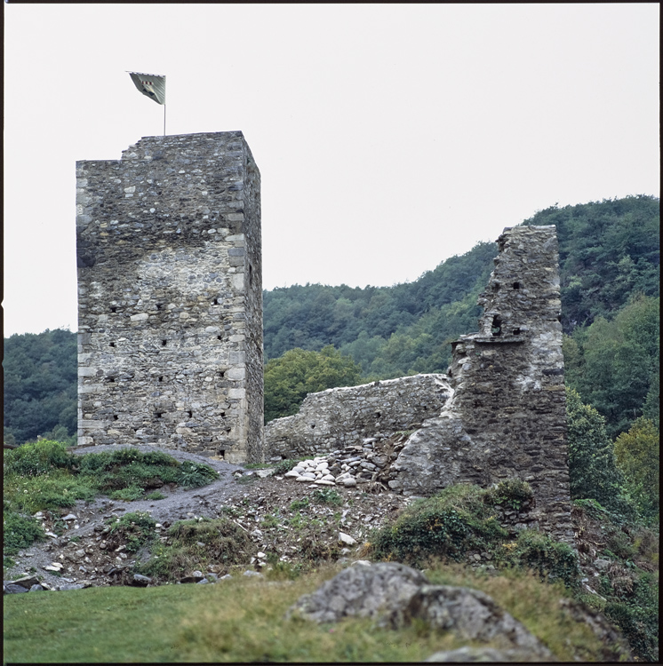 Vue d’ensemble des ruines