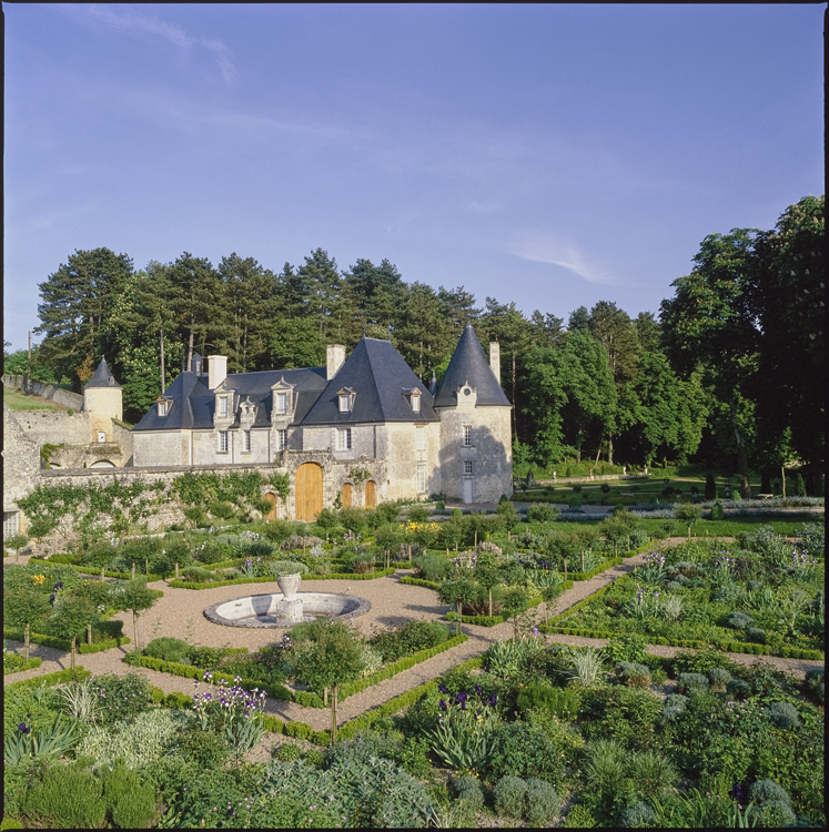 Vue générale depuis les jardins