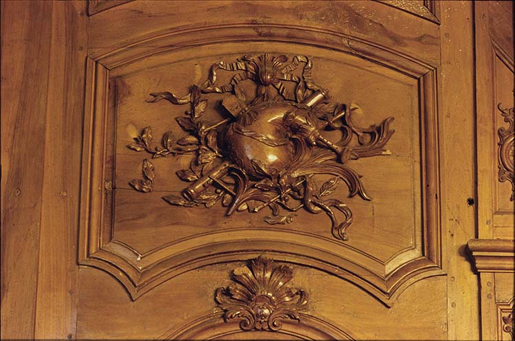 Salon de la Paix : boiserie