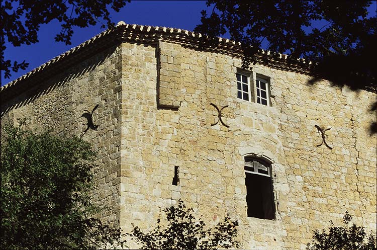 Angle sud-ouest des façades