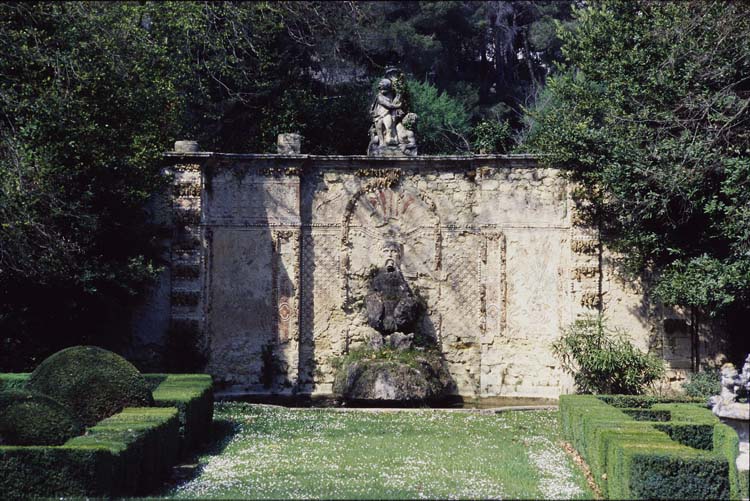 Parc : fontaine