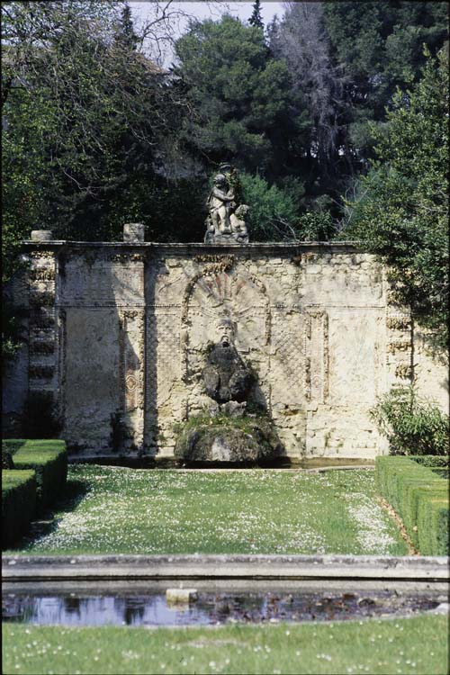 Parc : fontaine