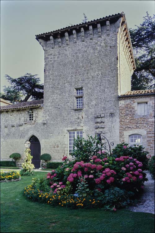 Façade nord : tour