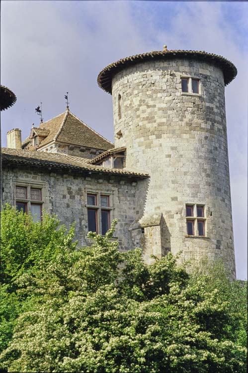 Façade nord : tour ouest