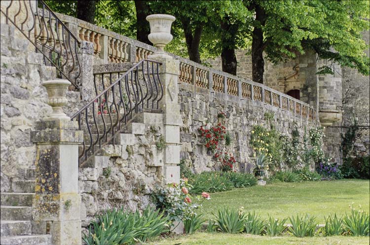 Jardin ; Terrasse ; Escalier