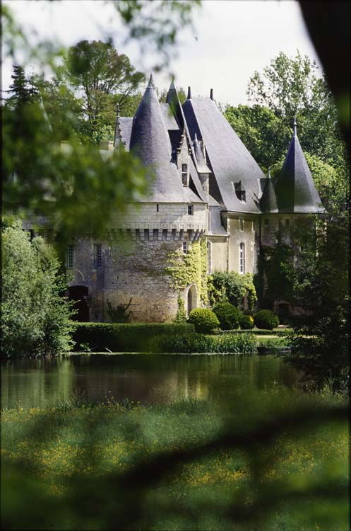 Façade sud sur le Loir