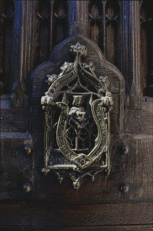 Porte d’entrée (détail)