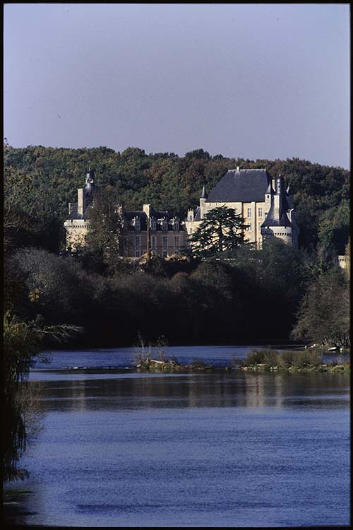 Façades sud et est sur la Vienne