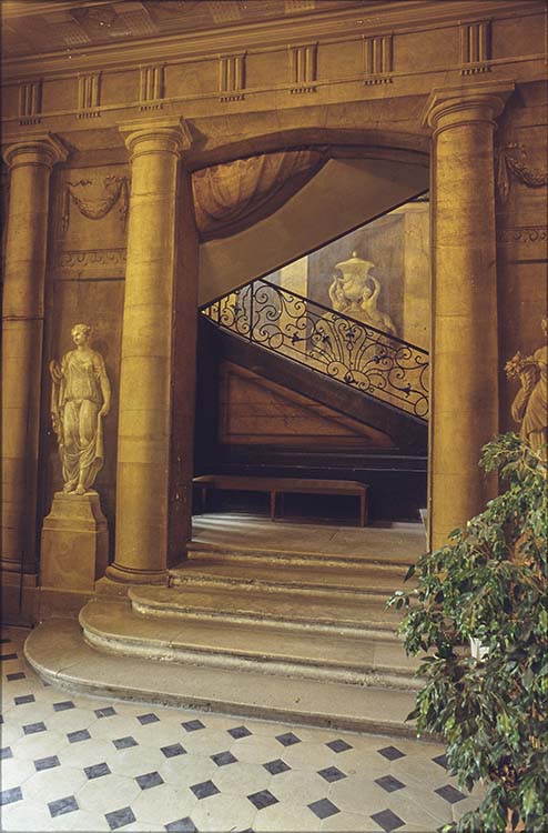 Vestibule : escalier