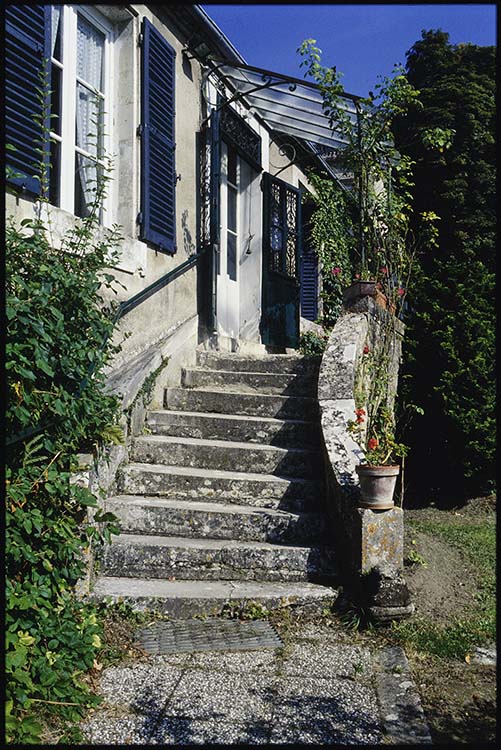 Façade : escalier