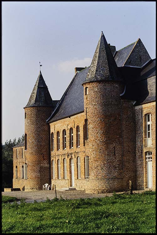 Façade sud-ouest : tours