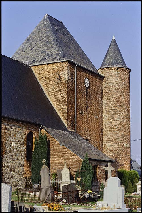 Façade sud, partie est