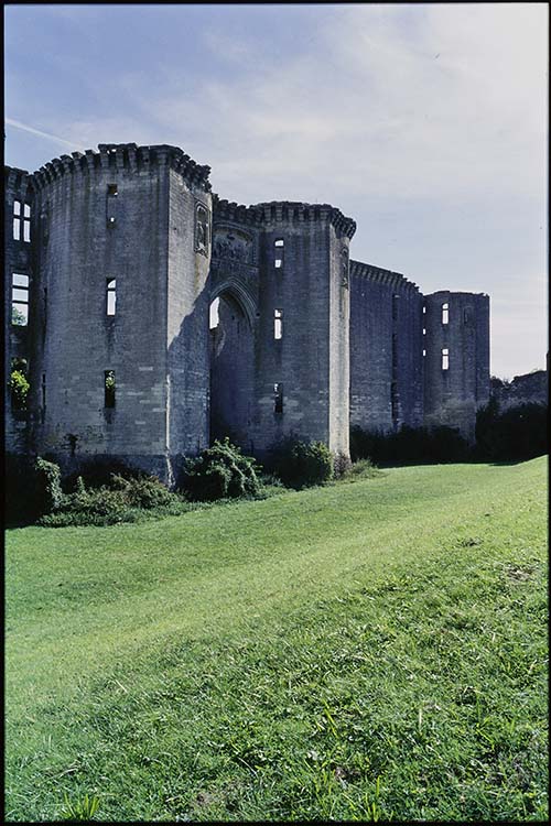 Façade ouest : tours