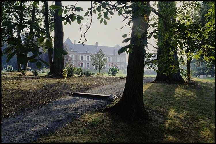 Vue générale du château et du parc