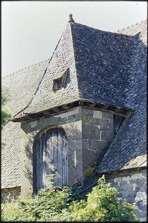 Bâtiment nord, façade sud : lucarne