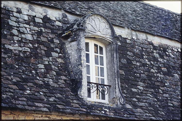 Aile sud : toiture et lucarnes