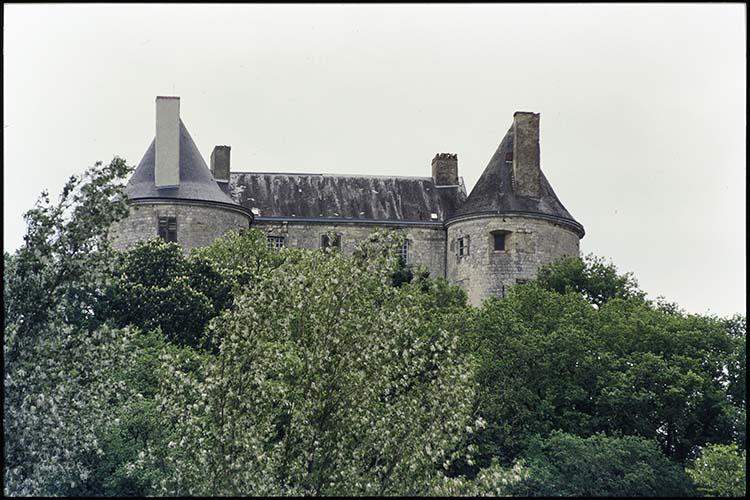 Façade nord : toiture