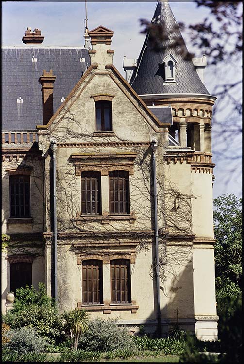 Façade ouest : pavillon sud