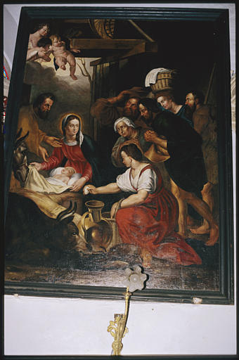 Tableau : 'L'Adoration des bergers' - © Ministère de la Culture (France), Médiathèque du patrimoine et de la photographie, diffusion RMN-GP