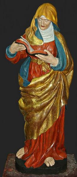 statue : sainte Anne, vue générale