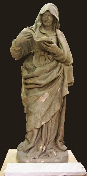 statue : sainte Anne, vue générale