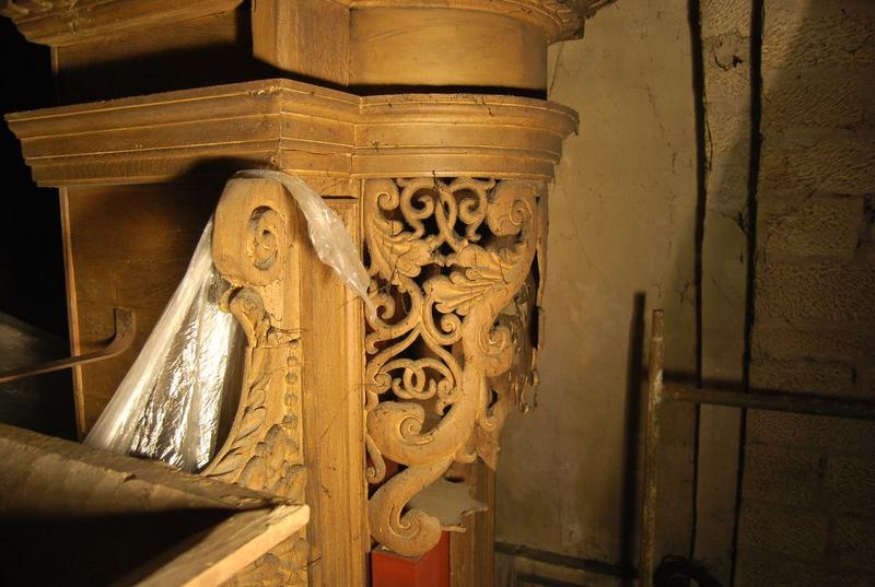 buffet d'orgue, détail