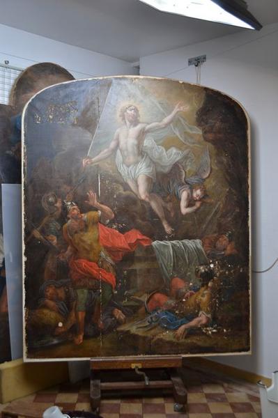 tableau : la Résurrection, vue générale