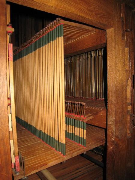 orgue de tribune, détail