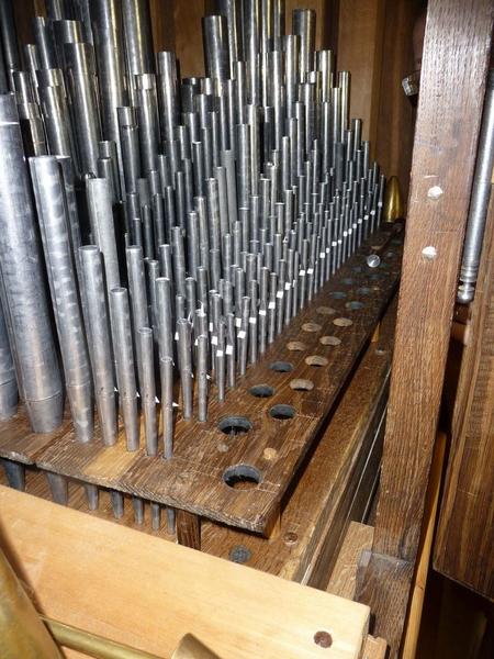 Orgue de tribune : partie instrumentale de l'orgue