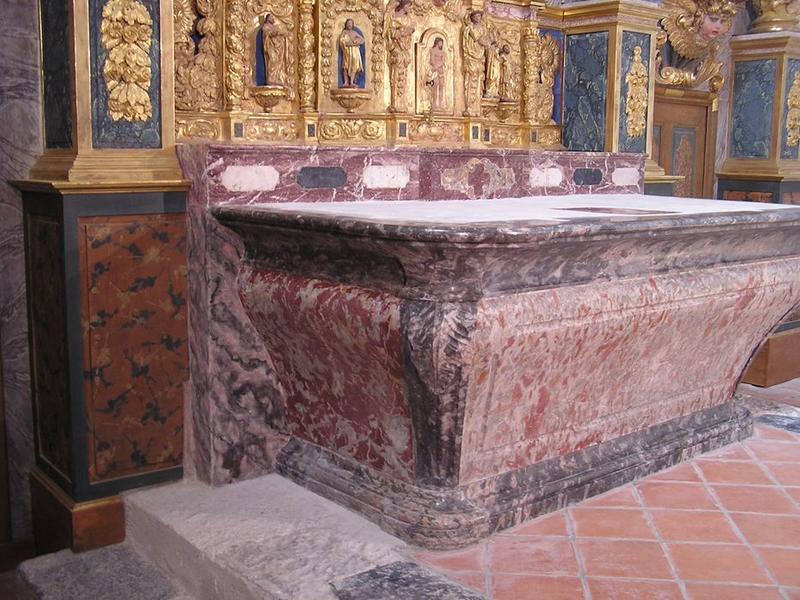 autel du retable du maître-autel, vue générale