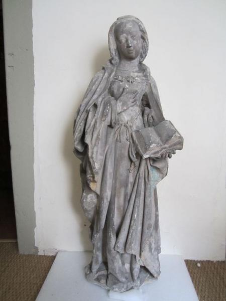 statue : sainte Agathe, vue générale