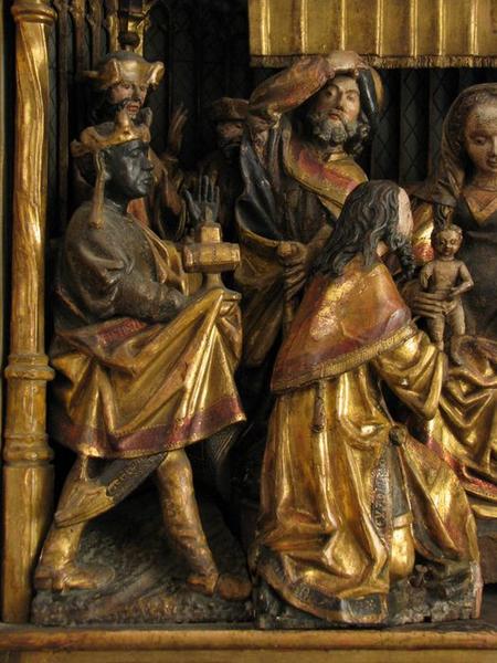 bas-relief (triptyque) : l'Adoration des Mages, détail - © Ministère de la Culture (France), Médiathèque du patrimoine et de la photographie, tous droits réservés
