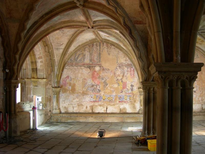 peintures monumentales, mur nord, Entrée à Jérusalem (l'), vue générale