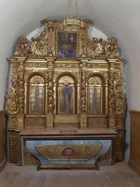 Retable du Rosaire, vue générale