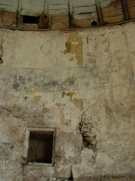 peinture monumentale, nord-est, vue générale : saint Sébastien