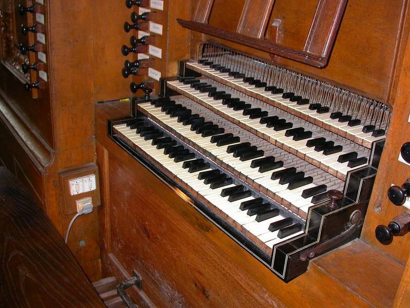 orgue de tribune, détail